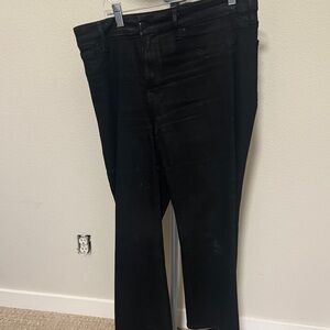 Good American Black Bootcut Pants